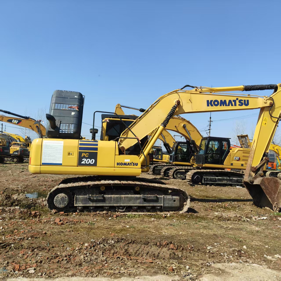 KOMATSU pc200 hot sale 20 tons excavator japan brand - Máy xúc bánh xích: hình 5 KOMATSU pc200 hot sale 20 tons excavator japan brand - Máy xúc bánh xích: hình 5
