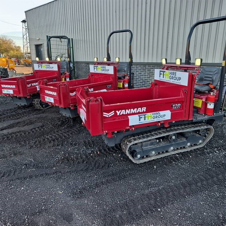 Yanmar C 12 R - Xe ben đổ bánh xích: hình 3 Yanmar C 12 R - Xe ben đổ bánh xích: hình 3