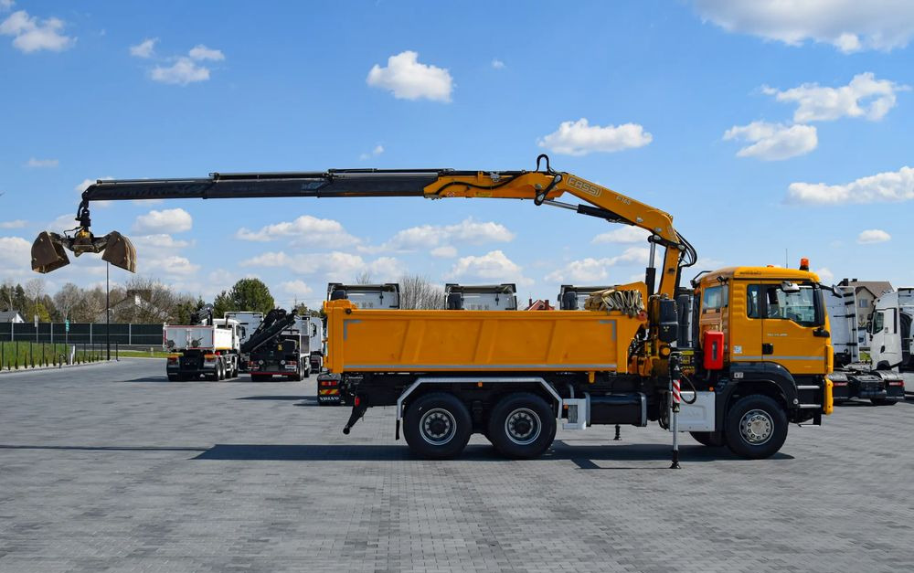 MAN TGS 26.400 / 6x4 / EURO 6 / UDT / HDS FASSI 165 / WYSUW x3 / ROTATOR / CHWYTAK / STEROWANIE RADIOWE / WZMOCNIONA RAMA / WYWROTKA / HYDROBURTA / AUTOMAT / 2017 / NOWE OPONY - 100% / NISKI PRZEBIEG - Xe ben, Xe cẩu tự hành: hình 4 MAN TGS 26.400 / 6x4 / EURO 6 / UDT / HDS FASSI 165 / WYSUW x3 / ROTATOR / CHWYTAK / STEROWANIE RADIOWE / WZMOCNIONA RAMA / WYWROTKA / HYDROBURTA / AUTOMAT / 2017 / NOWE OPONY - 100% / NISKI PRZEBIEG - Xe ben, Xe cẩu tự hành: hình 4