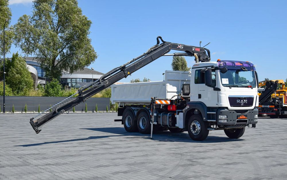 MAN TGS 33.360 / 6x4 / HDS HIAB 122 E-2 HIDUO / STEROWANIE RADIOWE / WYWROTKA / HYDROBURTA / AUTOMAT / KLIMA / TEMPOMAT / KAMERA COFANIA / SPROWADZONY - Xe ben: hình 3 MAN TGS 33.360 / 6x4 / HDS HIAB 122 E-2 HIDUO / STEROWANIE RADIOWE / WYWROTKA / HYDROBURTA / AUTOMAT / KLIMA / TEMPOMAT / KAMERA COFANIA / SPROWADZONY - Xe ben: hình 3