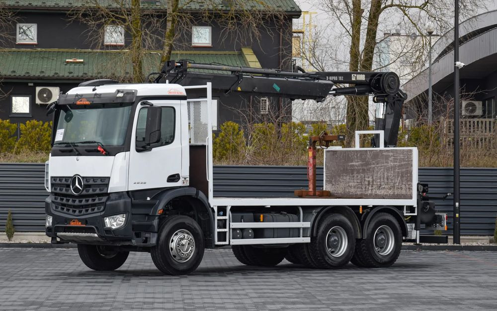 Mercedes-Benz AROCS 2636 / 6x4 / HIAB X-HIPRO 192 E-3 / WYSUW x3 / ROTATOR / STEROWANIE RADIOWE / UDT / PODPORY HYDRAULICZNE / AUTOMAT / KAMERA COFANIA / NISKI PRZEBIEG / SPROWADZONY - Máy móc khác: hình 1 Mercedes-Benz AROCS 2636 / 6x4 / HIAB X-HIPRO 192 E-3 / WYSUW x3 / ROTATOR / STEROWANIE RADIOWE / UDT / PODPORY HYDRAULICZNE / AUTOMAT / KAMERA COFANIA / NISKI PRZEBIEG / SPROWADZONY - Máy móc khác: hình 1