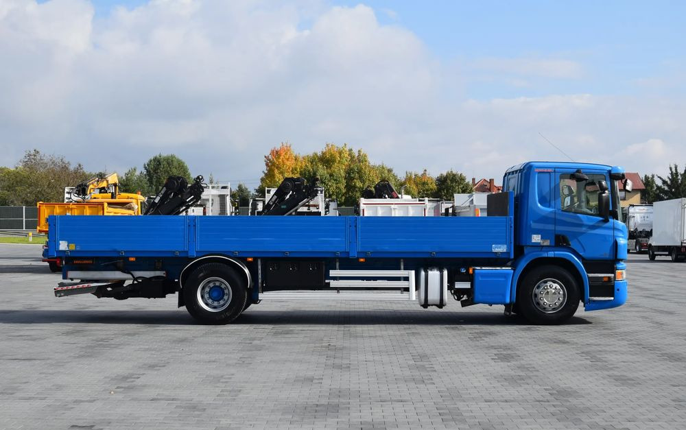 Scania P250 / EURO 6 / SKRZYNIA 7.8 M / WINDA DHOLLANDIA / PODUSZKI NA TYLNEJ OSI / RETARDER / KLIMA / TEMPOMAT / SERWISOWANY / SPROWADZONY - Xe tải thùng lửng/ Phẳng: hình 4 Scania P250 / EURO 6 / SKRZYNIA 7.8 M / WINDA DHOLLANDIA / PODUSZKI NA TYLNEJ OSI / RETARDER / KLIMA / TEMPOMAT / SERWISOWANY / SPROWADZONY - Xe tải thùng lửng/ Phẳng: hình 4