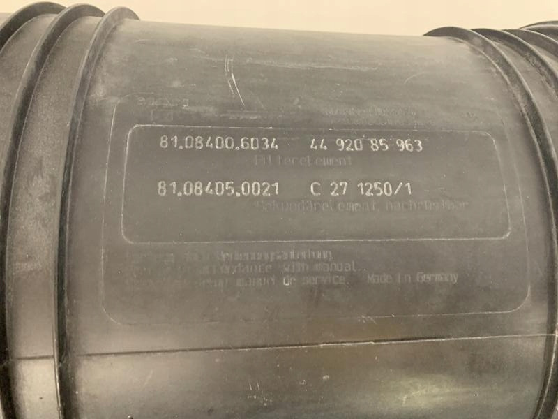 FILTR POWIETRZA OBUDOWA FILTRA MAN TGS TGX TGA - Bộ lọc gió cho Xe tải: hình 4 FILTR POWIETRZA OBUDOWA FILTRA MAN TGS TGX TGA - Bộ lọc gió cho Xe tải: hình 4