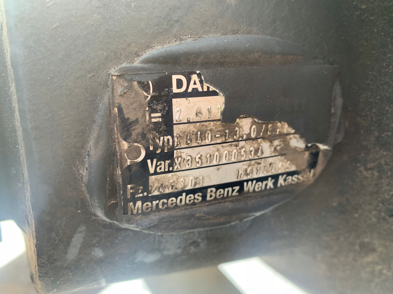 TYLNI MOST DYFER MERCEDES ACTROS MP4 R440 2,227 - Trục trước cho Xe tải: hình 3 TYLNI MOST DYFER MERCEDES ACTROS MP4 R440 2,227 - Trục trước cho Xe tải: hình 3