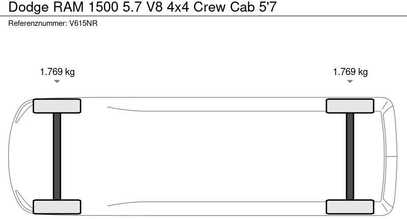 Xe van chở hàng, Xe tải van Dodge Ram 1500 5.7 V8 4x4 Crew Cab 5'7: hình 11 Xe van chở hàng, Xe tải van Dodge Ram 1500 5.7 V8 4x4 Crew Cab 5'7: hình 11