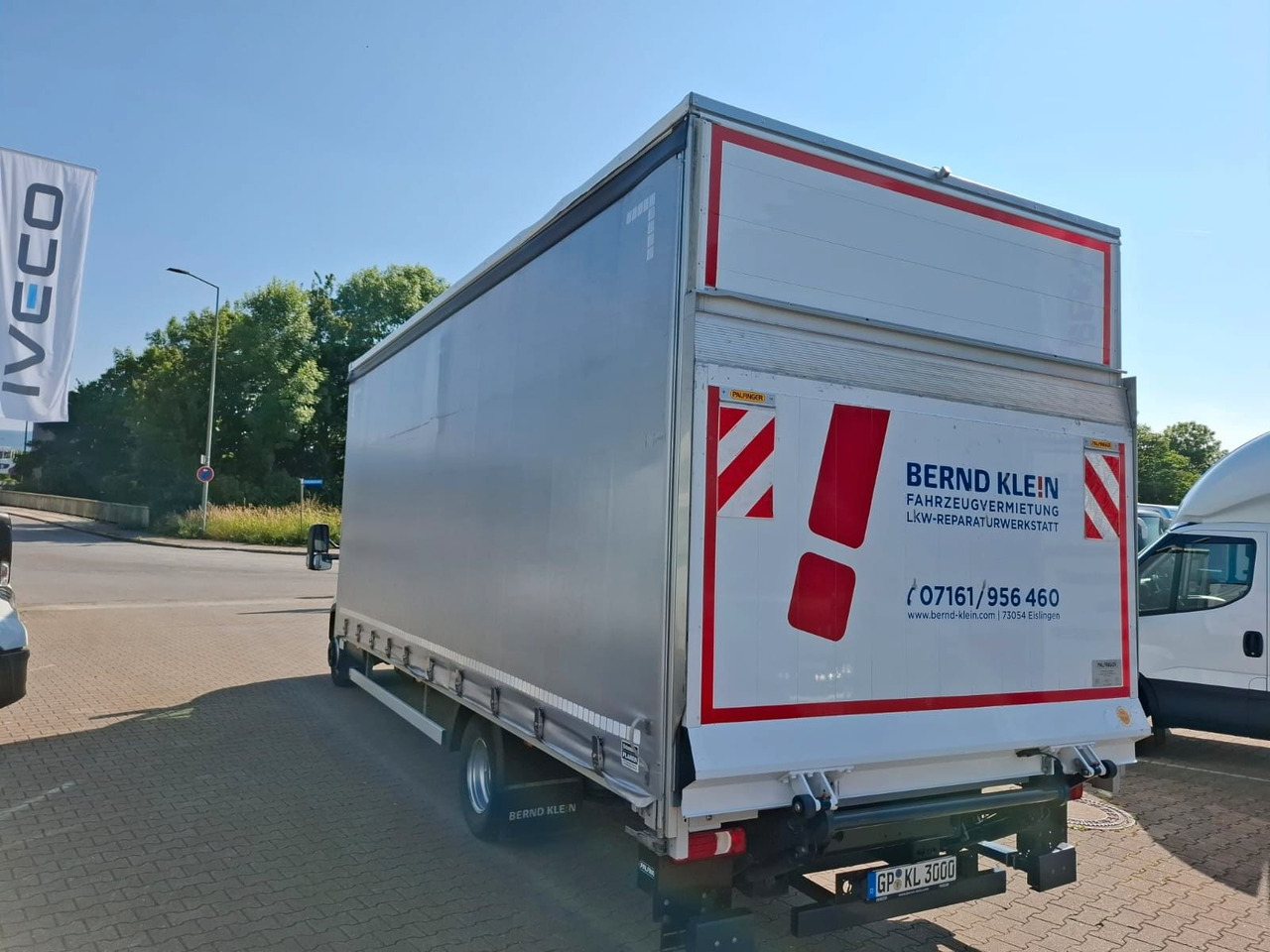 Iveco 72-210P/A8,Luft,HiMatic,LBW,Schiebepl., - Xe van thùng mui bạt: hình 2 Iveco 72-210P/A8,Luft,HiMatic,LBW,Schiebepl., - Xe van thùng mui bạt: hình 2