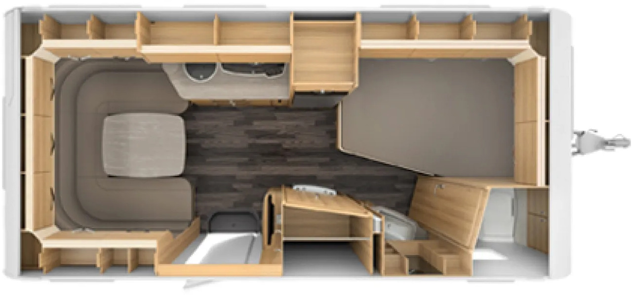 Tabbert Rossini 480 TD 2,3 Dusche, ATC, Vorzelt - Rơ moóc kiểu caravan: hình 2 Tabbert Rossini 480 TD 2,3 Dusche, ATC, Vorzelt - Rơ moóc kiểu caravan: hình 2