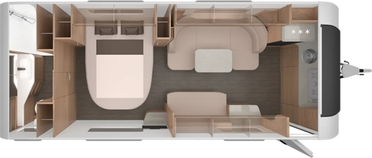 Wohnwagen Knaus Südwind 650 PXB 60 YEARS - Rơ moóc kiểu caravan: hình 2 Wohnwagen Knaus Südwind 650 PXB 60 YEARS - Rơ moóc kiểu caravan: hình 2