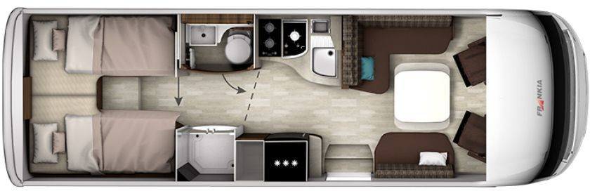 Frankia Titan I 790 GD Solar Klima Keramikv SOG ... - Xe cắm trại tích hợp: hình 2 Frankia Titan I 790 GD Solar Klima Keramikv SOG ... - Xe cắm trại tích hợp: hình 2