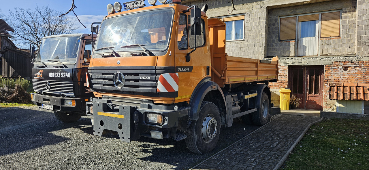 MERCEDES-BENZ 1824 ACTROS SK 4x4 - Xe ben: hình 2 MERCEDES-BENZ 1824 ACTROS SK 4x4 - Xe ben: hình 2