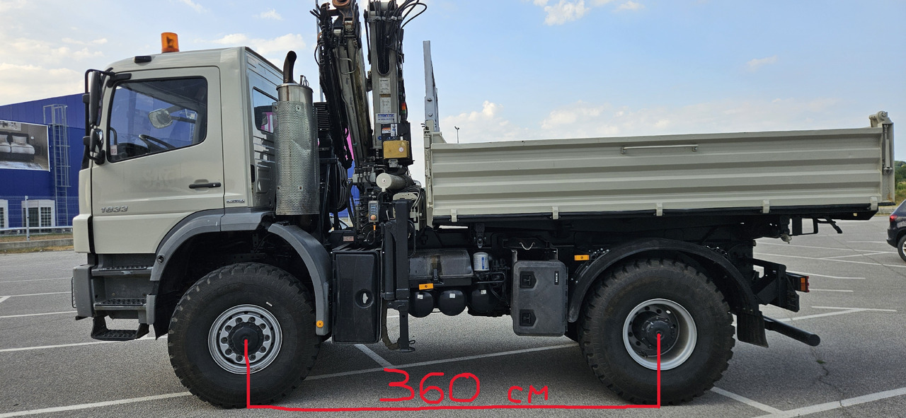 MERCEDES-BENZ Axor 1833 4x4 - Xe cẩu tự hành: hình 1 MERCEDES-BENZ Axor 1833 4x4 - Xe cẩu tự hành: hình 1