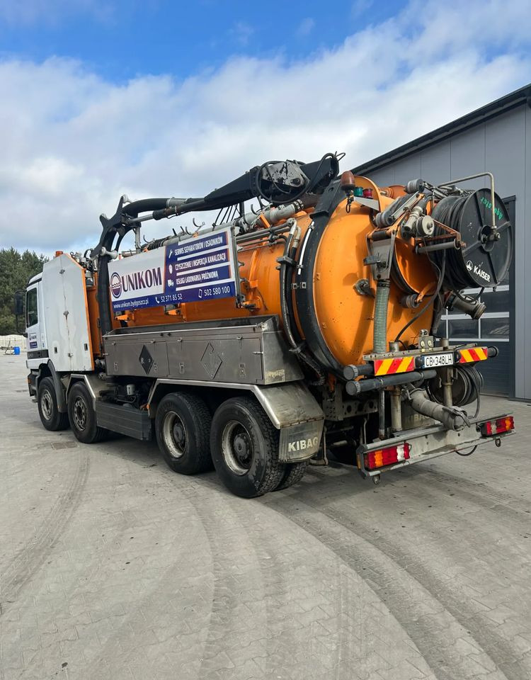 Mercedes-Benz ACTROS 3243 KAISER AQUASTER WUKO - Xe tải chân không: hình 5 Mercedes-Benz ACTROS 3243 KAISER AQUASTER WUKO - Xe tải chân không: hình 5