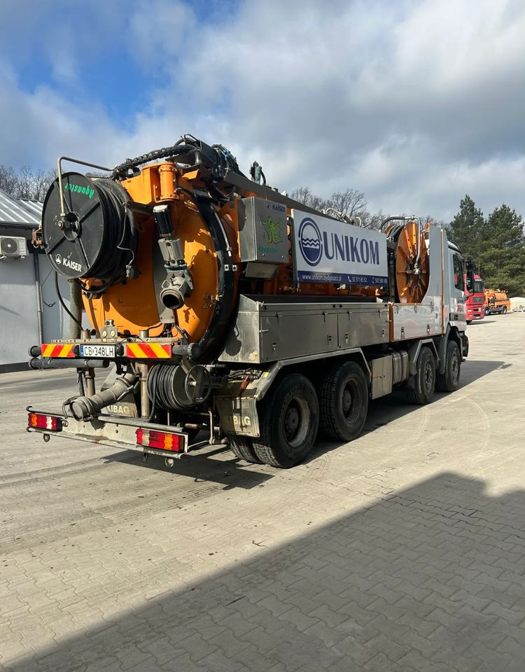 Mercedes-Benz ACTROS 3243 KAISER AQUASTER WUKO - Xe tải chân không: hình 4 Mercedes-Benz ACTROS 3243 KAISER AQUASTER WUKO - Xe tải chân không: hình 4