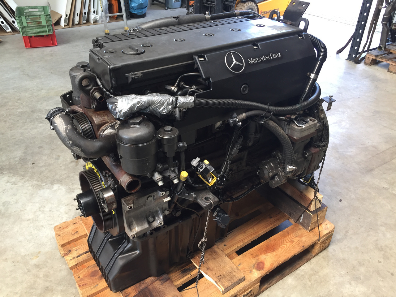 Gebrauchter Motor, MB Axor 1824 Euro 5, Typ OM 906 LA, Artikel - Nr. : A 9999.9999.99 - Động cơ cho Xe tải: hình 3 Gebrauchter Motor, MB Axor 1824 Euro 5, Typ OM 906 LA, Artikel - Nr. : A 9999.9999.99 - Động cơ cho Xe tải: hình 3