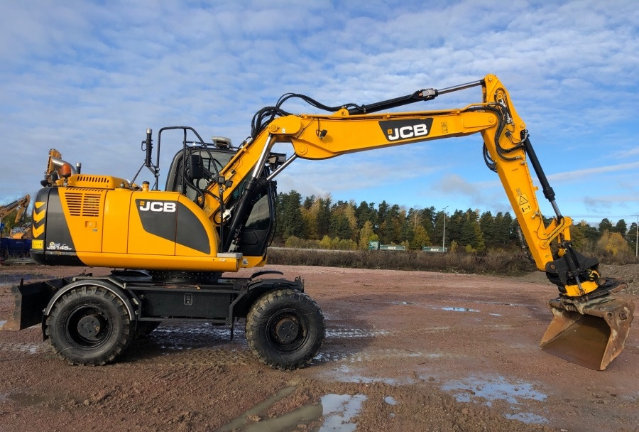 JCB JS145W - Máy xúc bánh lốp: hình 1 JCB JS145W - Máy xúc bánh lốp: hình 1
