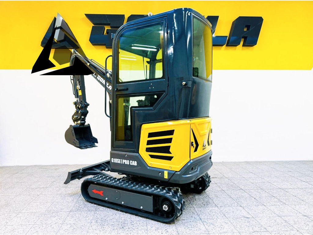 Máy xúc mini Pásový minibagr GORILA G18SE I PRO CAB: hình 9