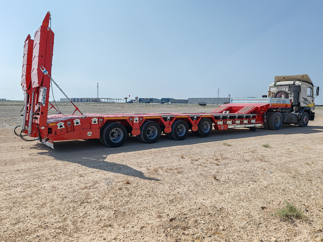 AREL TRAILER 4 AXLE LOWBED TRAILER - Sơ mi rơ moóc thùng thấp: hình 5 AREL TRAILER 4 AXLE LOWBED TRAILER - Sơ mi rơ moóc thùng thấp: hình 5