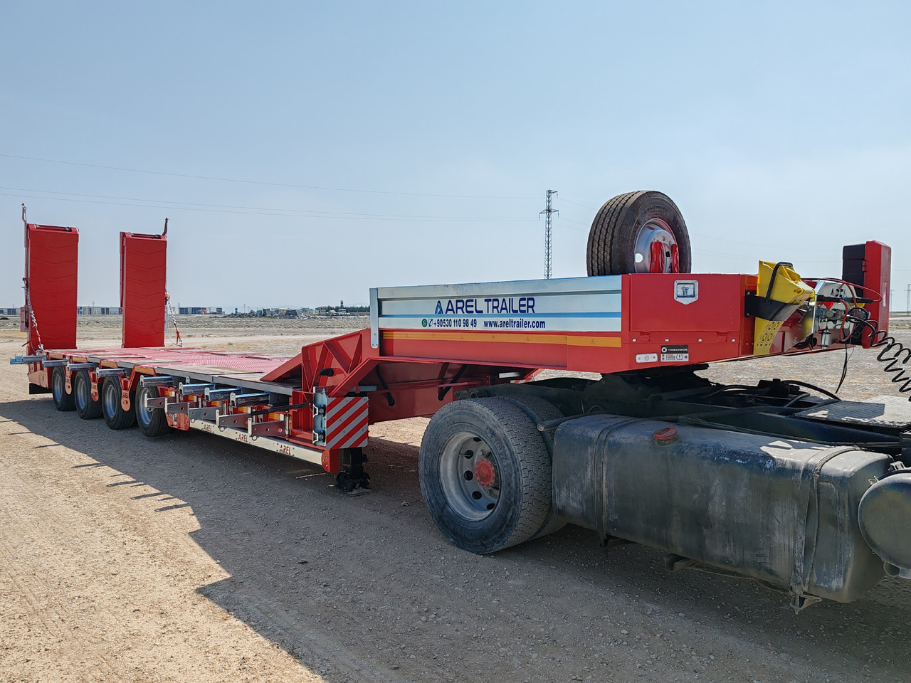 AREL TRAILER 4 AXLE LOWBED TRAILER - Sơ mi rơ moóc thùng thấp: hình 2 AREL TRAILER 4 AXLE LOWBED TRAILER - Sơ mi rơ moóc thùng thấp: hình 2