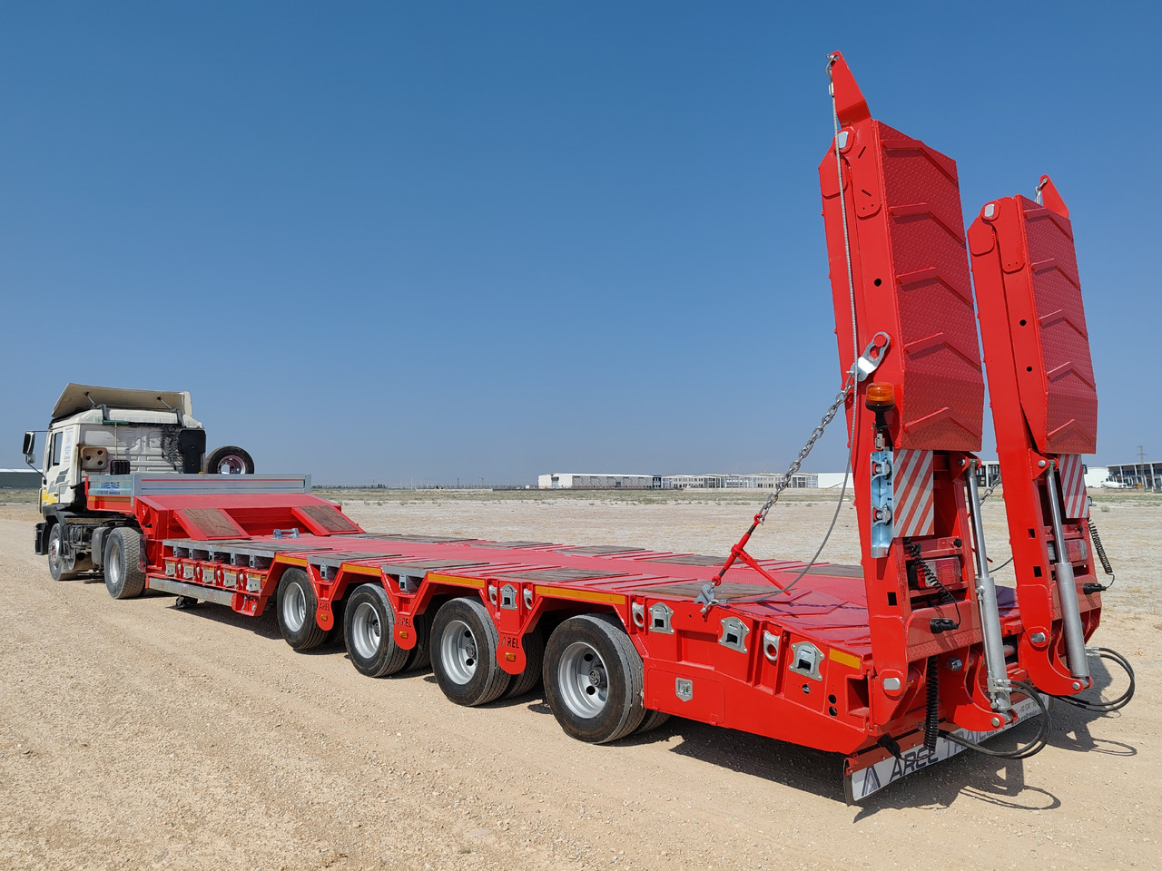 AREL TRAILER 4 AXLE LOWBED TRAILER - Sơ mi rơ moóc thùng thấp: hình 1 AREL TRAILER 4 AXLE LOWBED TRAILER - Sơ mi rơ moóc thùng thấp: hình 1