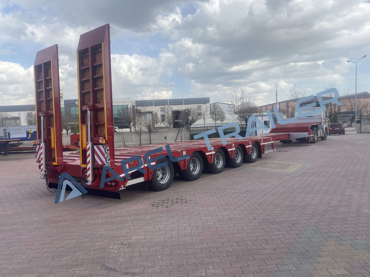 AREL TRAILER 5 AXLE LOWBED TRAILER - Sơ mi rơ moóc thùng thấp: hình 5 AREL TRAILER 5 AXLE LOWBED TRAILER - Sơ mi rơ moóc thùng thấp: hình 5