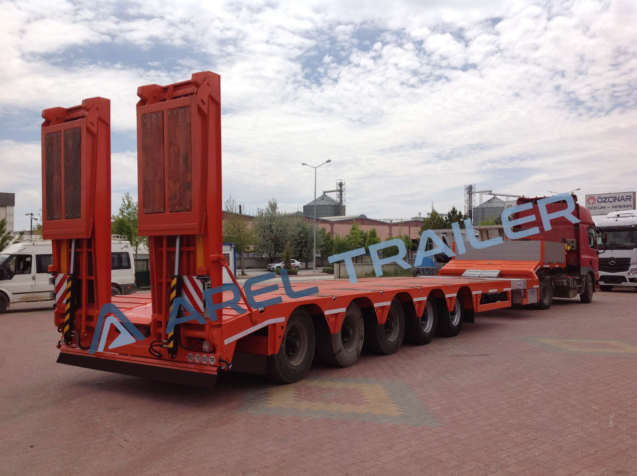 AREL TRAILER 6 AXLE LOWBED TRAILER - Sơ mi rơ moóc thùng thấp: hình 2 AREL TRAILER 6 AXLE LOWBED TRAILER - Sơ mi rơ moóc thùng thấp: hình 2