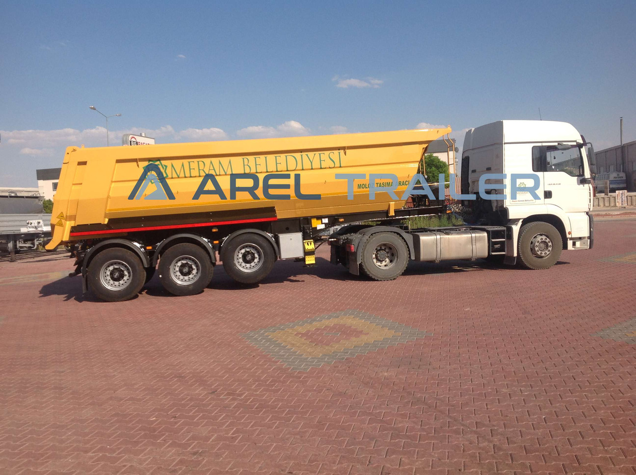 AREL TRAILER U TYPE TIPPER TRAILER - Sơ mi rơ moóc ben: hình 3 AREL TRAILER U TYPE TIPPER TRAILER - Sơ mi rơ moóc ben: hình 3