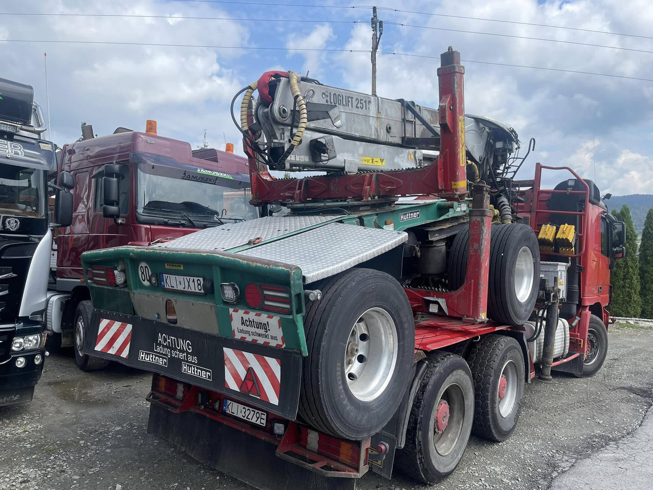 Xe chở gỗ, Xe cẩu tự hành HUTTNER: hình 19 Xe chở gỗ, Xe cẩu tự hành HUTTNER: hình 19