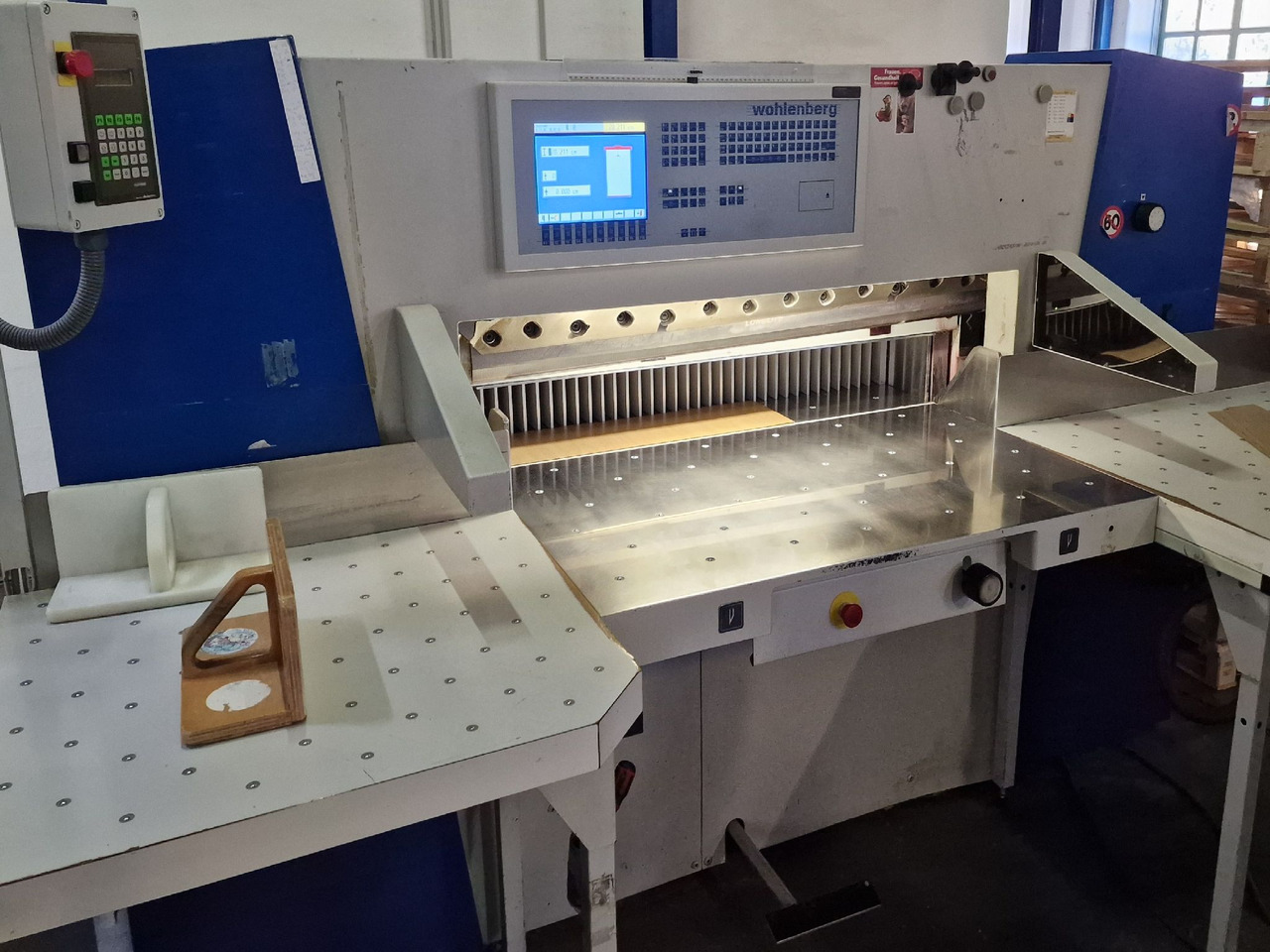 Wohlenberg 115 - Máy cắt giấy: hình 1 Wohlenberg 115 - Máy cắt giấy: hình 1