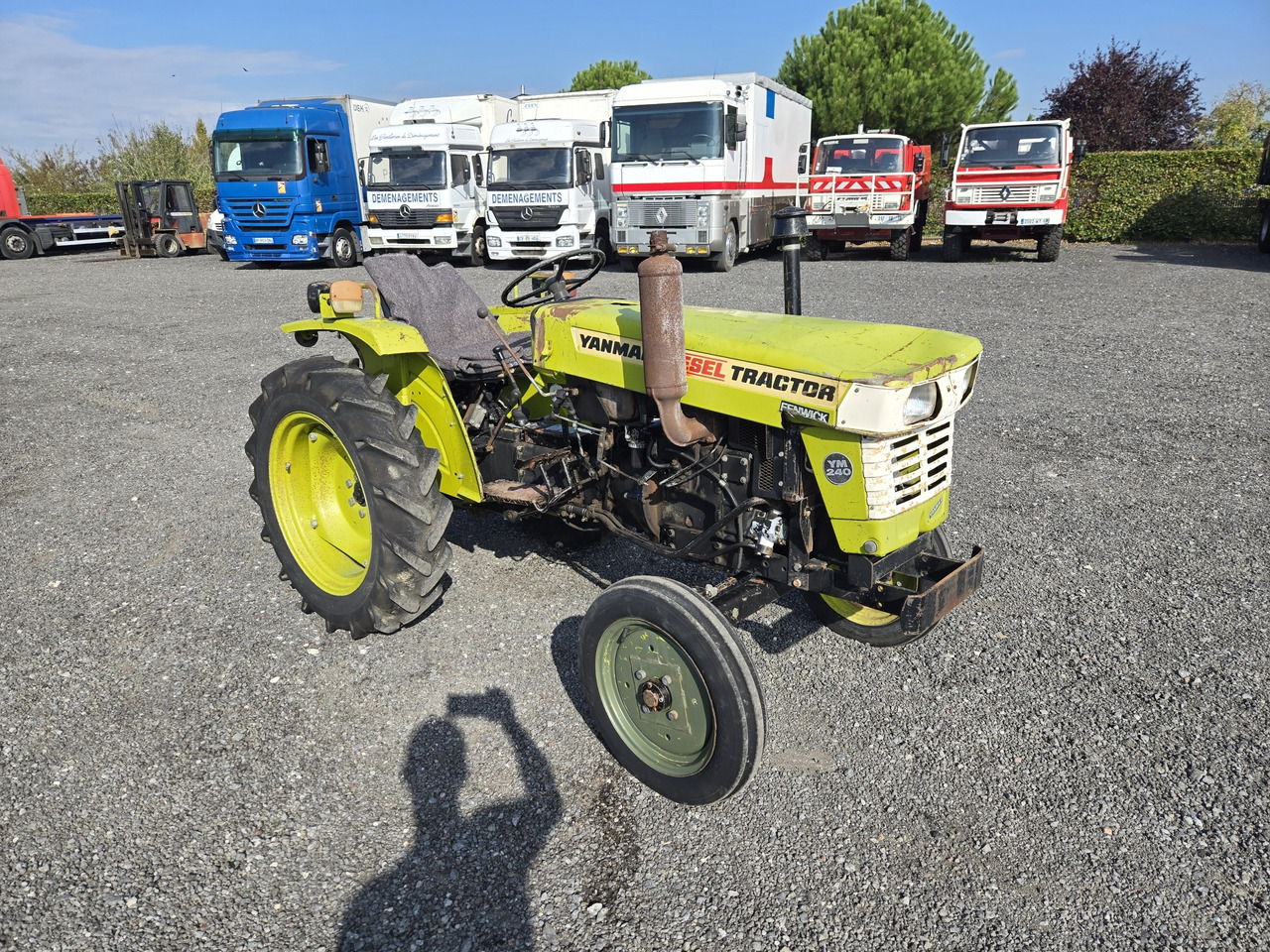 Yanmar YM240 - Máy cày mini: hình 2 Yanmar YM240 - Máy cày mini: hình 2