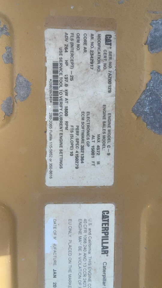 CATERPILLAR 330C - Máy xúc bánh xích: hình 2 CATERPILLAR 330C - Máy xúc bánh xích: hình 2