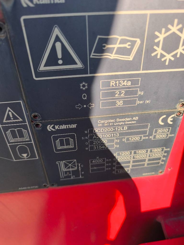 Kalmar DCD 200-12 LB - Xe nâng diesel: hình 5 Kalmar DCD 200-12 LB - Xe nâng diesel: hình 5