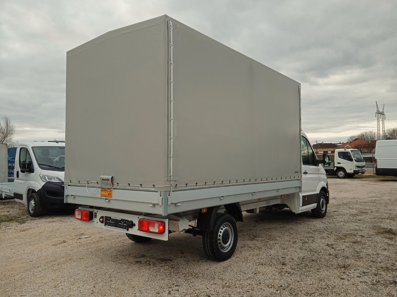 Volkswagen Crafter L4 Pritsche und Plane 140Ps SOFORT - Xe van thùng mui bạt: hình 4 Volkswagen Crafter L4 Pritsche und Plane 140Ps SOFORT - Xe van thùng mui bạt: hình 4