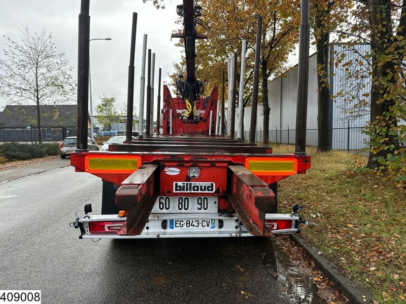 Billaud Chassis Wood transport, Steel suspension, Extendable - Sơ mi rơ moóc chở gỗ: hình 5 Billaud Chassis Wood transport, Steel suspension, Extendable - Sơ mi rơ moóc chở gỗ: hình 5