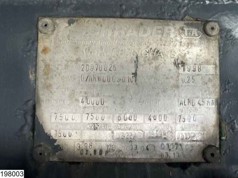 ELLINGHAUS Fuel 40.000 Liter, 6 Comp, ADR - Sơ mi rơ moóc bồn: hình 4 ELLINGHAUS Fuel 40.000 Liter, 6 Comp, ADR - Sơ mi rơ moóc bồn: hình 4