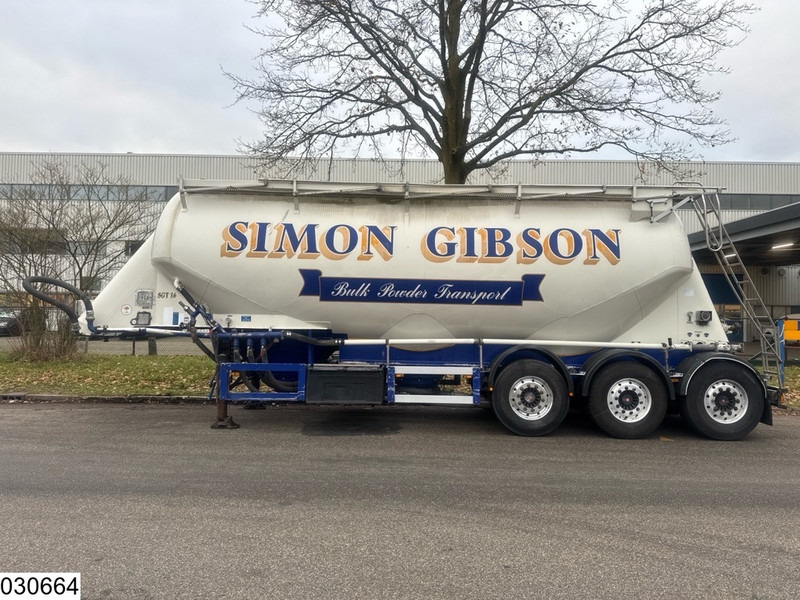 Feldbinder Silo 40.000 Liter, 3 Comp - Sơ mi rơ moóc bồn: hình 2 Feldbinder Silo 40.000 Liter, 3 Comp - Sơ mi rơ moóc bồn: hình 2