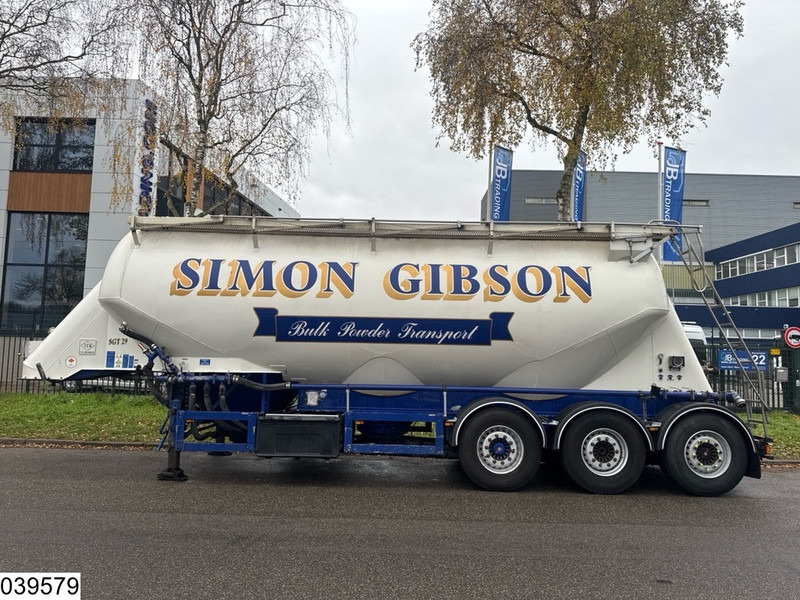 Feldbinder Silo 40.000 Liter, 3 Comp - Sơ mi rơ moóc bồn: hình 2 Feldbinder Silo 40.000 Liter, 3 Comp - Sơ mi rơ moóc bồn: hình 2