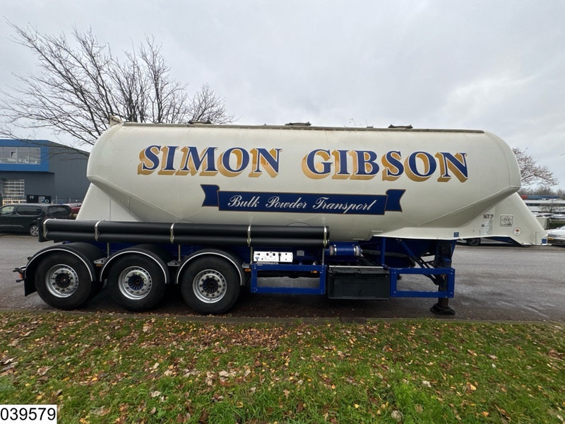 Sơ mi rơ moóc bồn Feldbinder Silo 40.000 Liter, 3 Comp: hình 7