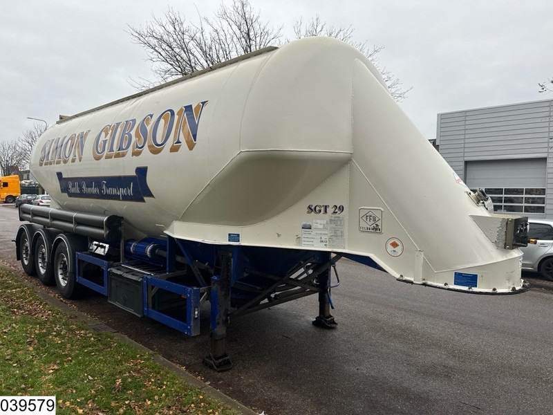 Sơ mi rơ moóc bồn Feldbinder Silo 40.000 Liter, 3 Comp: hình 8