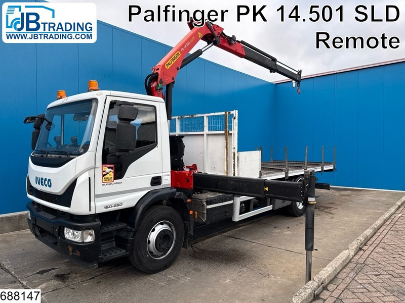Iveco Eurocargo 160E25 EURO 6, Palfinger, Remote, Steel - Xe tải thùng lửng/ Phẳng, Xe cẩu tự hành: hình 1 Iveco Eurocargo 160E25 EURO 6, Palfinger, Remote, Steel - Xe tải thùng lửng/ Phẳng, Xe cẩu tự hành: hình 1