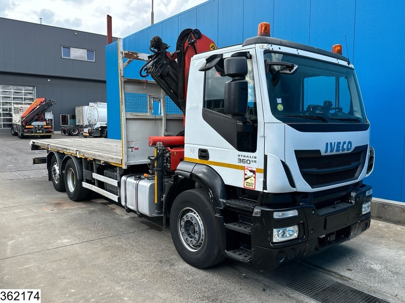 Iveco Stralis 360 6x2, EURO 6, Retarder, Palfinger, Remote, Steering - Xe tải thùng lửng/ Phẳng, Xe cẩu tự hành: hình 3 Iveco Stralis 360 6x2, EURO 6, Retarder, Palfinger, Remote, Steering - Xe tải thùng lửng/ Phẳng, Xe cẩu tự hành: hình 3