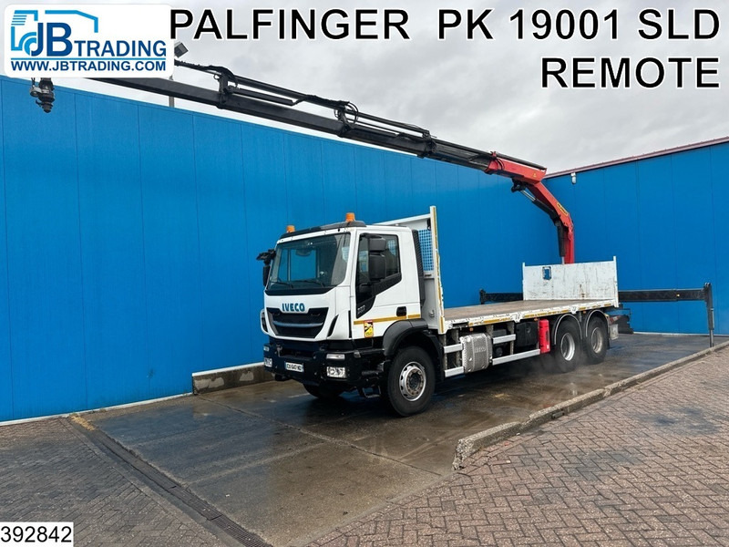 Iveco Stralis 360 6x4, EURO 6. Palfinger, Remote - Xe tải thùng lửng/ Phẳng, Xe cẩu tự hành: hình 1 Iveco Stralis 360 6x4, EURO 6. Palfinger, Remote - Xe tải thùng lửng/ Phẳng, Xe cẩu tự hành: hình 1