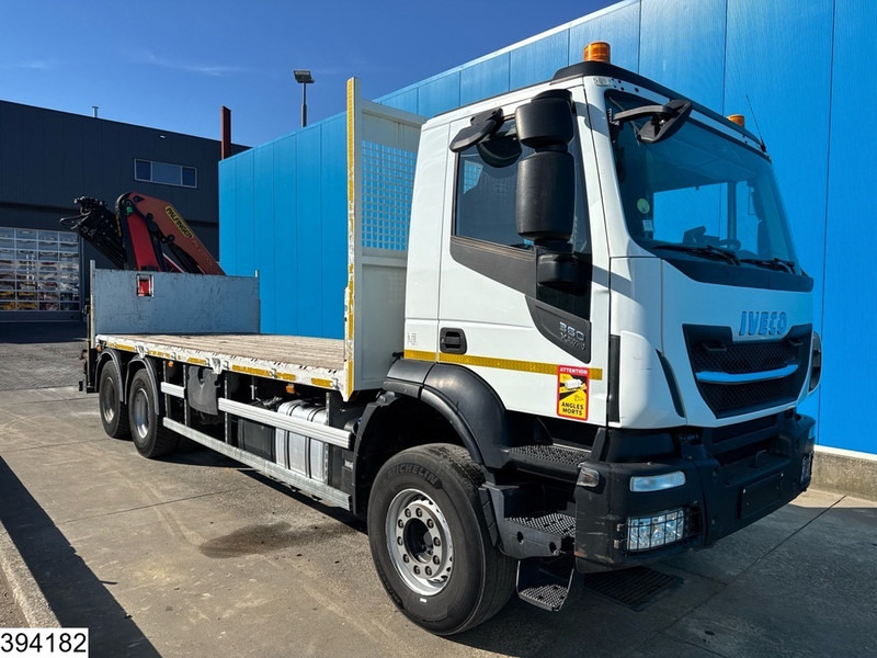 Iveco Trakker 360 6X4, EURO 6, Steel suspension, Palfinger - Xe tải thùng lửng/ Phẳng, Xe cẩu tự hành: hình 3 Iveco Trakker 360 6X4, EURO 6, Steel suspension, Palfinger - Xe tải thùng lửng/ Phẳng, Xe cẩu tự hành: hình 3