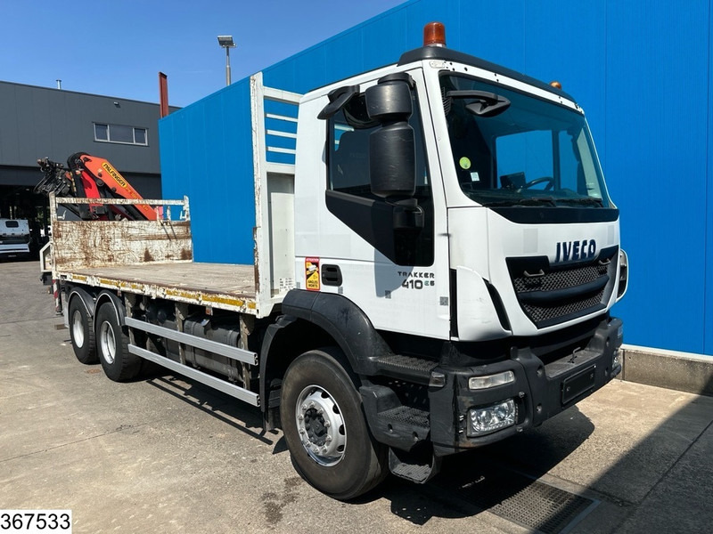 Iveco Trakker 410 6X4, EURO 6, Retarder, Palfinger - Xe tải thùng lửng/ Phẳng: hình 3 Iveco Trakker 410 6X4, EURO 6, Retarder, Palfinger - Xe tải thùng lửng/ Phẳng: hình 3