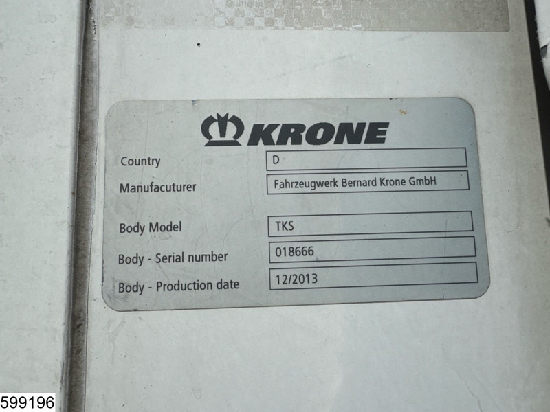 Krone Koel vries Thermoking, Dhollandia - Sơ mi rơ moóc đông lạnh: hình 4 Krone Koel vries Thermoking, Dhollandia - Sơ mi rơ moóc đông lạnh: hình 4