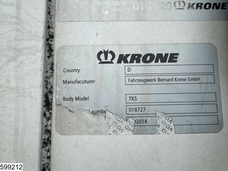 Krone Koel vries Thermoking, Dhollandia - Sơ mi rơ moóc đông lạnh: hình 4 Krone Koel vries Thermoking, Dhollandia - Sơ mi rơ moóc đông lạnh: hình 4