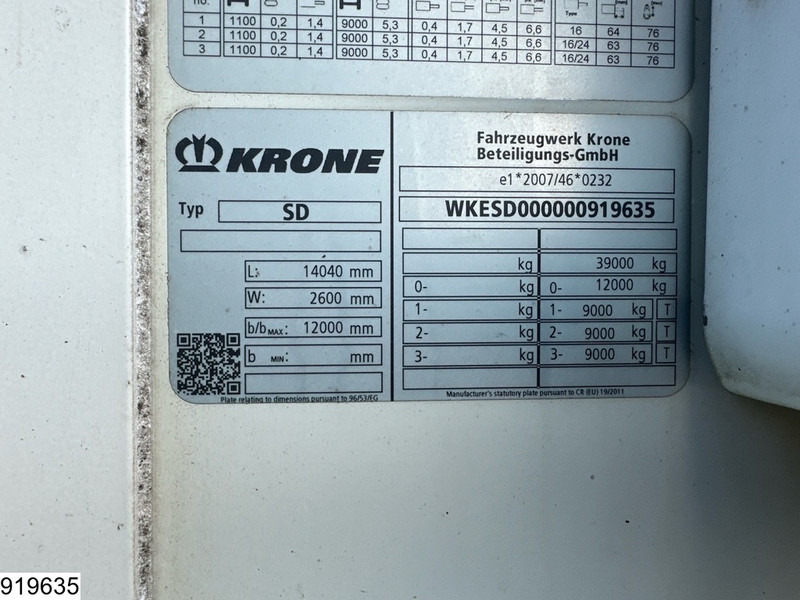 Krone Koel vries Thermoking SLX 300 - Sơ mi rơ moóc đông lạnh: hình 4 Krone Koel vries Thermoking SLX 300 - Sơ mi rơ moóc đông lạnh: hình 4