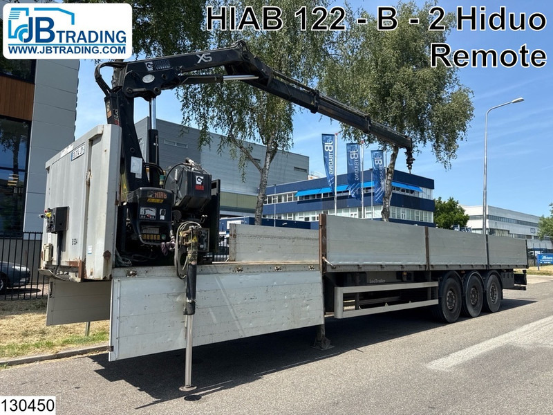 Lecitrailer open laadbak HIAB, Remote - Sơ mi rơ moóc thùng lửng/ Phẳng: hình 1 Lecitrailer open laadbak HIAB, Remote - Sơ mi rơ moóc thùng lửng/ Phẳng: hình 1