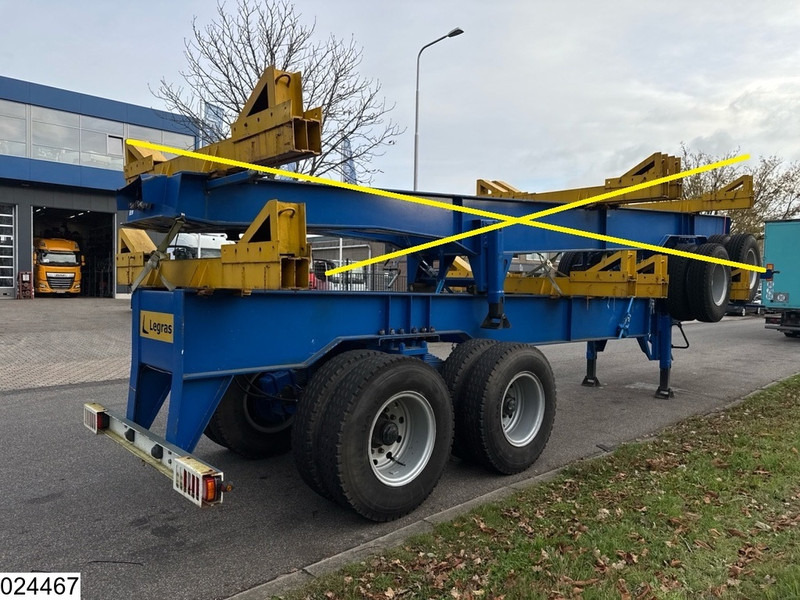 Legras Openlaadbak Wood transport, Steel suspension - Sơ mi rơ moóc chở gỗ: hình 2 Legras Openlaadbak Wood transport, Steel suspension - Sơ mi rơ moóc chở gỗ: hình 2