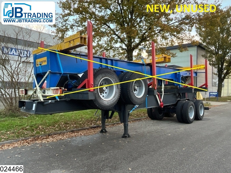 Legras Openlaadbak Wood transport, Steel suspension - Sơ mi rơ moóc chở gỗ: hình 1 Legras Openlaadbak Wood transport, Steel suspension - Sơ mi rơ moóc chở gỗ: hình 1
