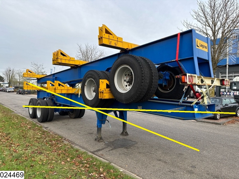 Legras Openlaadbak Wood transport, Steel suspension - Sơ mi rơ moóc chở gỗ: hình 4 Legras Openlaadbak Wood transport, Steel suspension - Sơ mi rơ moóc chở gỗ: hình 4